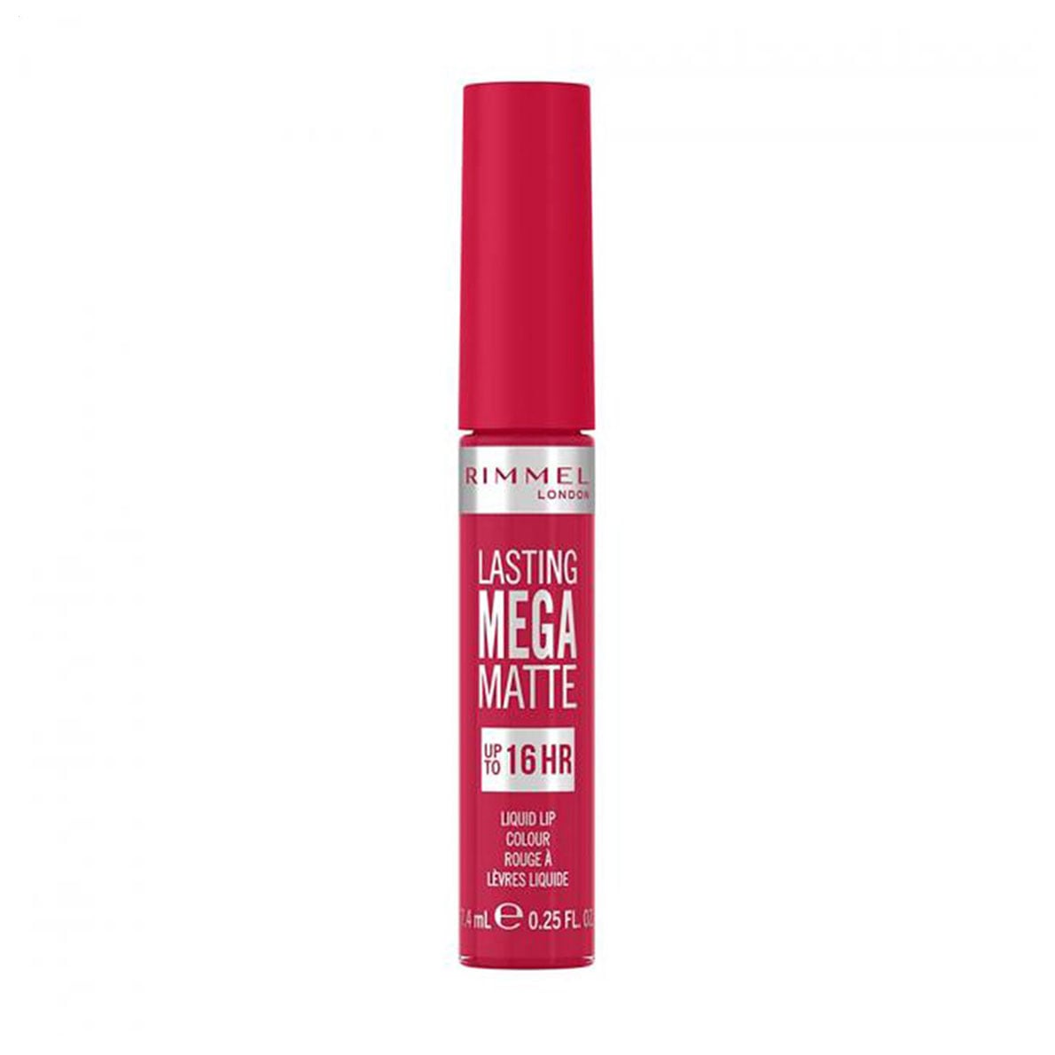 Рідка матова помада для губ Rimmel Lasting Mega Matte Liquid Lip Colour 910 Fuchsia Flush, 7.4 мл